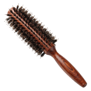 Round Wooden Hairbrush